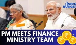 PM Modi Meets Finance Ministry Team Ahead Of The Budget Presentation | Budget 2025 | News18