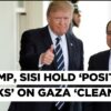 Netanyahu Heads To US, Israel Appoints Zamir As New Army Chief, Trump, Sisi ‘Discuss’ Gaza Plan