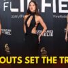 Cutout Dresses Rule The Grammys Red Carpet As Olivia Rodrigo & Miley Cyrus Make A Bold Statement