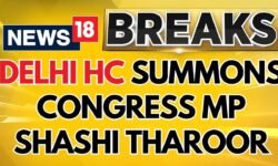 Delhi High Court Summons Congress MP Shashi Tharoor On Defamation Case | Congress News | News18