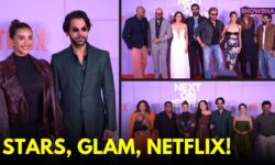 Rajkummar Rao, Patralekha, Kriti Kharbanda & More Dazzle At Netflix’s 2025 Slate Event | WATCH