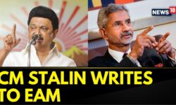 CM MK Stalin Writes To External Affairs Minister For Indian Fishermen Arrest In Sri Lanka | News18