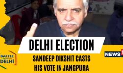 Congress Candidate From New Delhi Constituency, Sandeep Dikshit Casts His Vote | English News