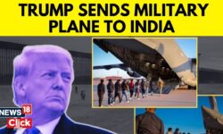 Donald Trump Sends Illegal Indian Immigrants On A Military Plane | English News | News18 | N18G