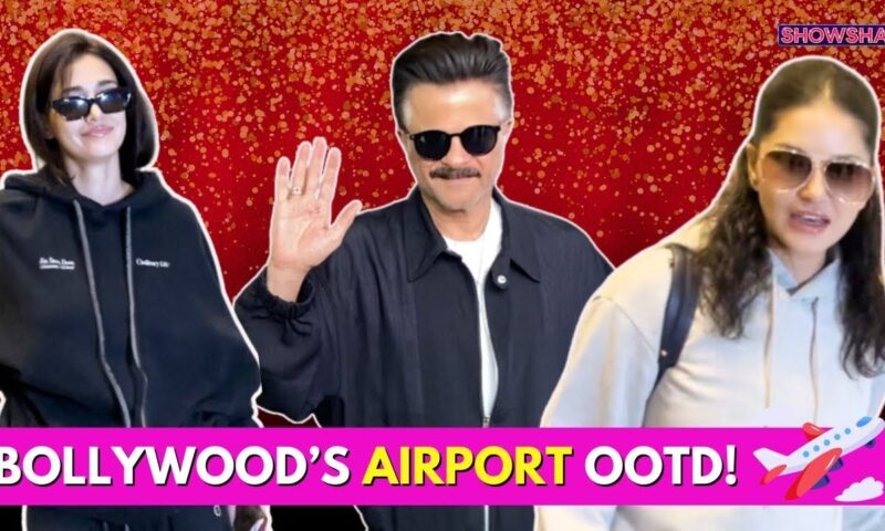 Anil Kapoor, Disha Patani, Sunny Leone & Samantha Ruth Prabhu's Airport Fashion On Fleek I WATCH