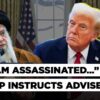 Trump Wants Iran “Obliterated” if It Assassinates Him, Reimposes 'Maximum Pressure', Bibi Hails Move