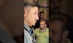 Salman Khan Shows Up tO Support Amir Khan At Loveyapa Screening | Bollywood  | N18S | #shorts