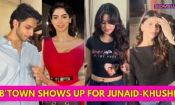 Suhana Khan, Janhvi Kapoor, Vedang Raina Cheer For Khushi Kapoor At 'Loveyapa' Screening