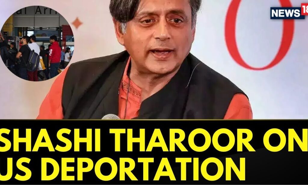 Shashi Tharoor: Manner In Which The Us Was Deporting Indian Citizens Was "Unnecessary" | News18