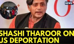 Shashi Tharoor: Manner In Which The Us Was Deporting Indian Citizens Was "Unnecessary" | News18