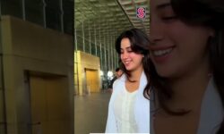 Janhvi Kapoor’s Sweet Gesture For Her Fans, Gives Autograph To Fan At Airport | N18S | #viral