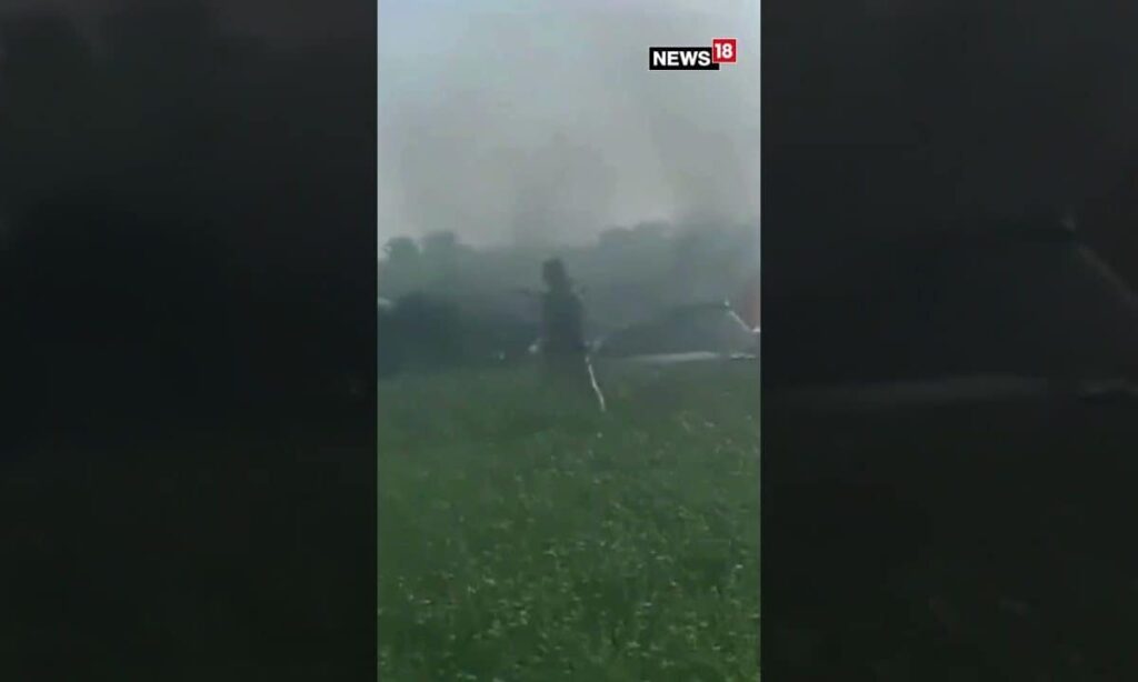 Horrific Moment: IAF’s Mirage 2000 Fighter Aircraft Crashes In Madhya Pradesh’s Shivpuri | N18S