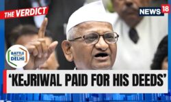 Arvind Kejriwal Paid For His Deeds: Anna Hazare, Social Activist | Delhi Elections Results | News18
