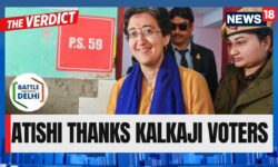 #DelhiElectionResults: Delhi CM Atishi Thanks Kalkaji Voters For Their Support | Delhi Elections