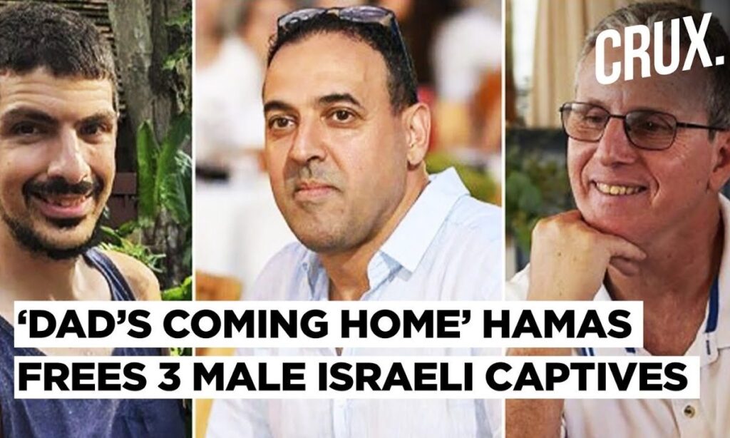 ‘Looks 10 Years Older’ Hamas Frees Hostages Sharabi, Levy, Ami, Families Anguished To See Condition