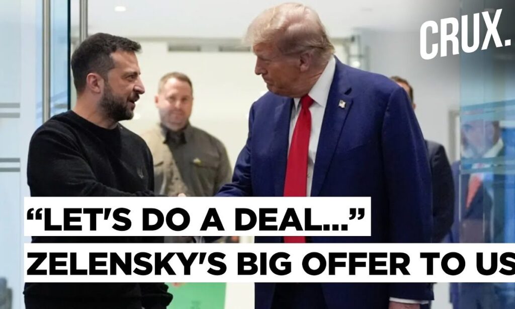 Zelensky Offers "Rich Ukraine" to Trump to Keep Russia at Bay, Toretsk "Seized", Kim's Army Returns