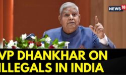 Vice President Jagdeep Dhankar Remarks On The Illegal Immigrants In India | Jagdeep Dhankar Speech