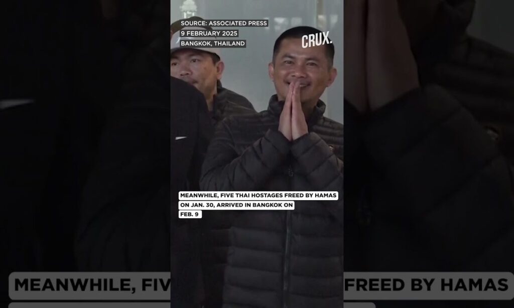 Freed Israeli, Thai hostages Reunite With Families After Months-long Gaza Captivity