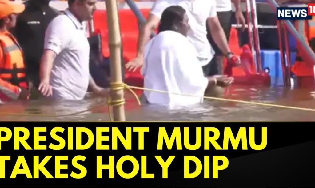 Maha Kumbh 2025 | President Murmu Participates In Maha Kumbh, Takes Holy Dip At Triveni Sangam