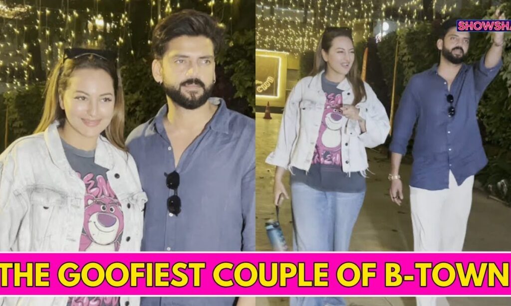 Sonakshi Sinha & Hubby Zaheer Iqbal Spotted Enjoying Their Cosy Day Out | WATCH
