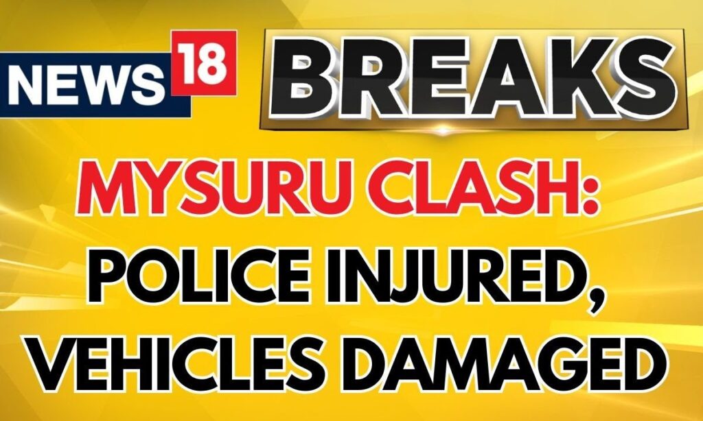 Mysuru Tension: Stone Pelting Incident Sparks Unrest | Karnataka News Today | Mysuru Clash News