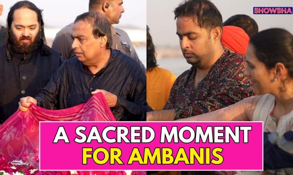 Mukesh Ambani, Akash, Shloka, Anant & Radhika Take Holy Dip & Seek Blessings At Maha Kumbh Mela