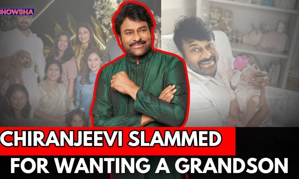 Chiranjeevi’s Wish For A Grandson From Ram Charan Sparks Controversy: Netizens Call Him 'Sexist'