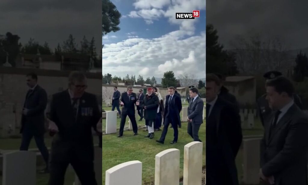 PM  Modi Visits Mazargues War Cemetery In Marseille To Honor Indian Soldiers Of World War I N18S