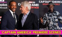 Anthony Mackie, Harrison Ford, Don Cheadle & MORE At 'Captain America: Brave New World' LA Premiere