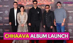 Vicky Kaushal, Rashmika Mandanna & AR Rahman Grace The Album Launch Of 'Chhaava' | WATCH