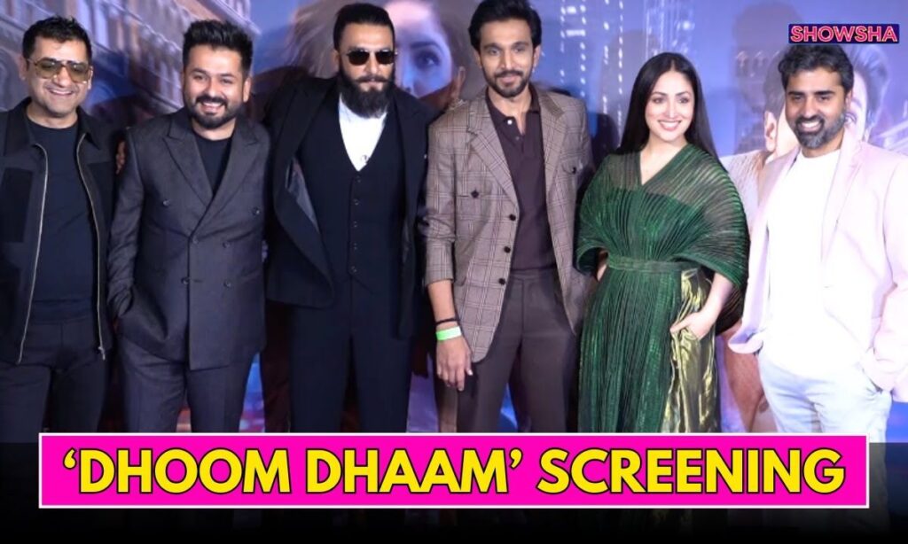 Yami Gautam Dhar, Ranveer Singh, Pratik Gandhi, Aditya Dhar & MORE Celebs At 'Dhoom Dhaam' Screening