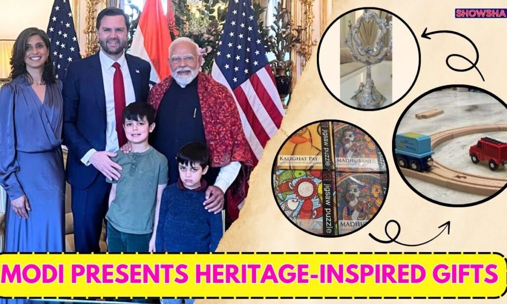 PM Modi's Thoughtful Gifts For Emmanuel Macron, JD Vance, Usha Vance & Kids Go Viral, Win Hearts