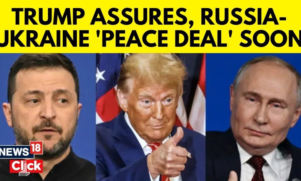 Trump Says Putin And Zelenskiy Both Expressed Desire For Peace During Phone Calls | N18G | News18