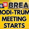 PM Modi In USA | PM Modi Meets US President Donald Trump At The White House | PM Modi Trump | News18