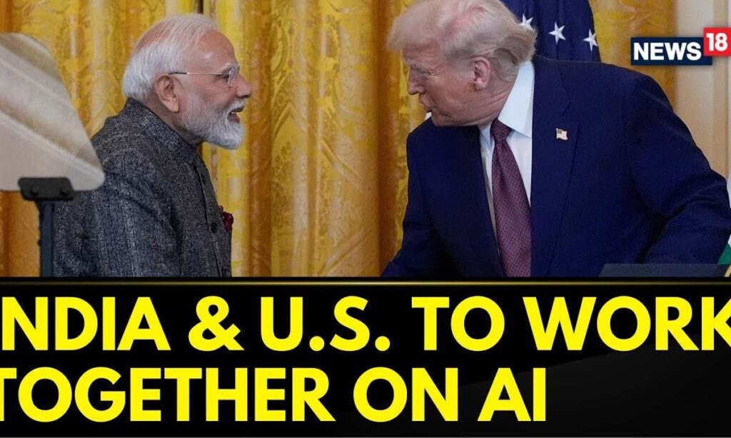 PM Modi Meet Trump | India And America Will Work Together On AI, Says PM Narendra Modi | News18