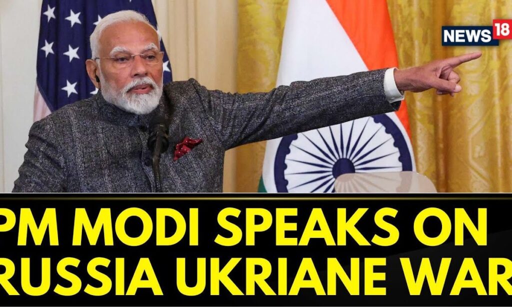 PM Modi Trump Meeting | India Advocates Peace On Russia Ukraine Conflict, Says PM Modi | News18