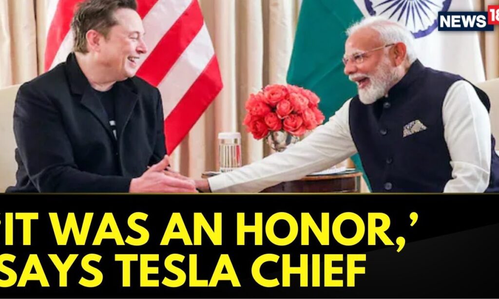 PM Modi In US | Elon Musk On Meeting PM Modi – ‘It Was An Honor,’ Says Tesla Chief | News18