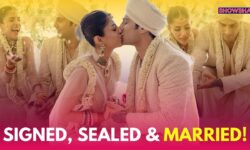 Prateik Babbar & Priya Banerjee Make FIRST Public Appearance As Husband & Wife After Wedding