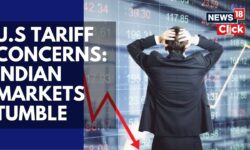 Indian Markets Fall As Tariff Concerns With The U.s. Lead To Investor Worry | English News | N18V