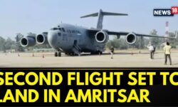 Second Flight Set To Land In Amritsar Carrying Indian Deportees From U.S. | Trump's Deportation