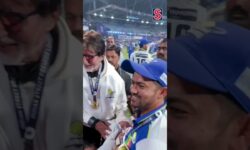 Amitabh Bachchan Melts Hearts At Ispl With His Adorable Interaction With Little Fans! | N18S