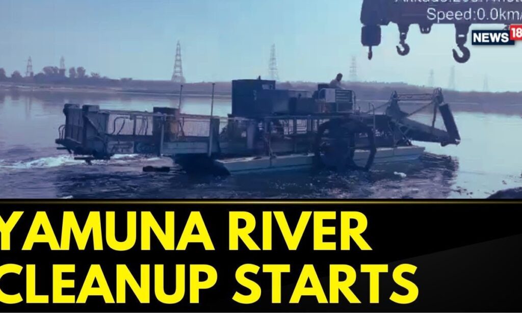 Yamuna River Cleaning Begins After BJP's Delhi Victory | Delhi LG VK Saxena | Delhi Pollution