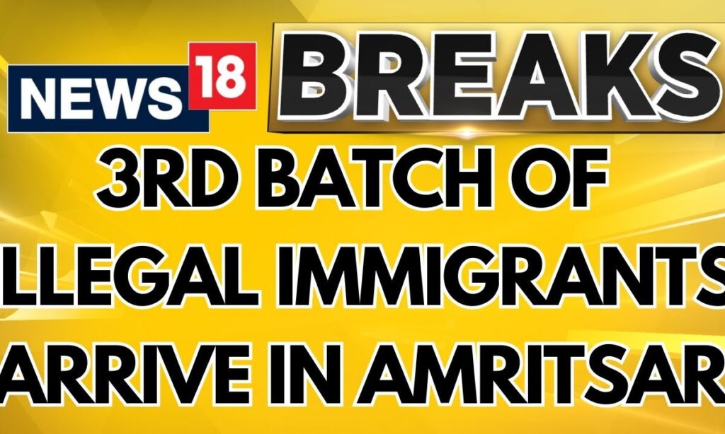Deportation Flights Continues, 3rf Batch Of Indian Immigrants From US Arrive In Amritsar | News18