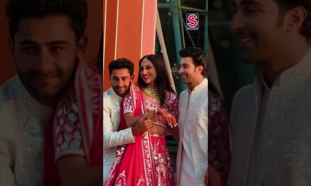 Aadar Jain & Alekha Advani Pose For Paps At Their Mehndi Ceremony! | N18S #shorts #viralvideo