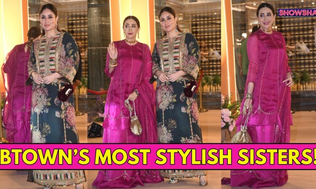 Kareena Kapoor Khan & Karisma Kapoor Dazzle In Traditional Attire At Aadar-Alekha’s Mehendi Ceremony
