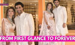Aadar Jain & Alekha Advani Twin In Pastel Ensembles At Their Mehendi Function | WATCH