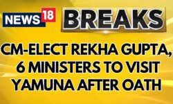 CM-Elect Rekha Gupta, 6 Ministers To Visit Yamuna After Taking Oath | Delhi CM Oath Taking | News18