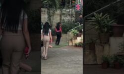 Jannat Zubair Looks Classy In White Tees And Beige Flared Pants, Gets Papped In Town | N18S