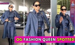Sonam Kapoor's All-Denim Airport Look Proves Why She's The OG Fashion Queen I WATCH