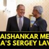 EAM Jaishankar Meets Russian Counterpart Sergey Lavrov In Johannesburg, Share Views On Global Issue